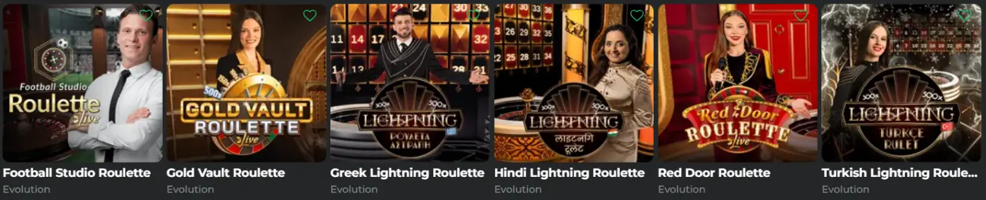 Super Spin Casino Tischspiele